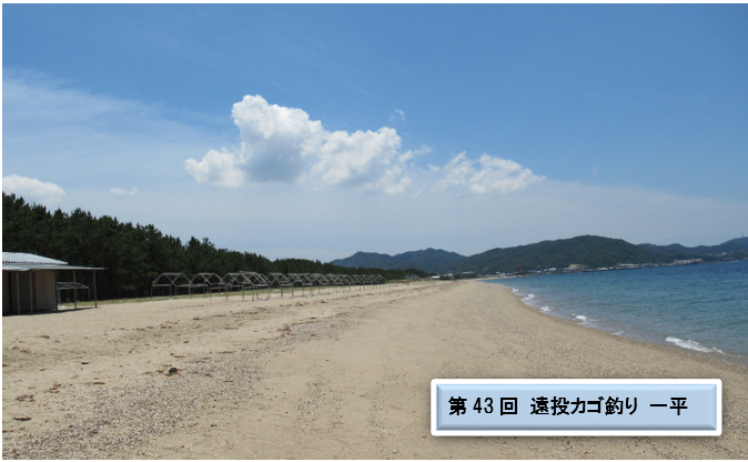 写真ー１　慶野松原、海水浴場